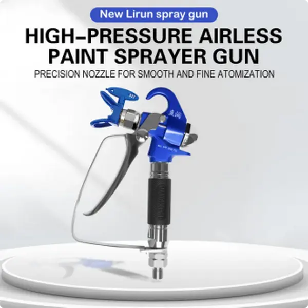 3600 PSI Airless Paint Spray Gun, Universal High Pressure Paint Sprayer Gun, Durable Aluminum Construction, Smooth Pull Trigger, Compatible with Most Airless Sprayers for Wall, Fence, Deck, Furniture and Exterior Painting