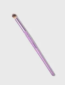 Trademark Beauty Crease Makeup Brush #7, Synthetic Bristles, Wooden Handle, Fluffy Bristles, Durable Lightweight Eyeshadow