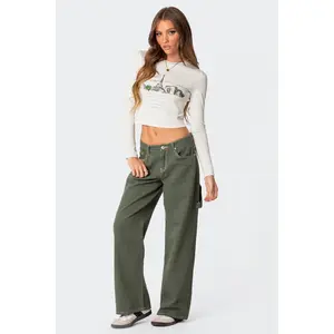 Brenda Low Rise Baggy Carpenter Jeans