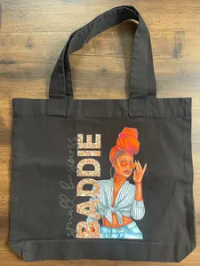 Small Business Baddie Canvas Bag