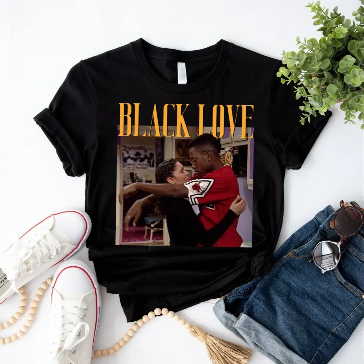 Retro Dwayne And Whitley Love Shirt, A Different World Couple Shirt, Vintage 90s Black Love Shirt, Black Sitcoms Fans Shirt