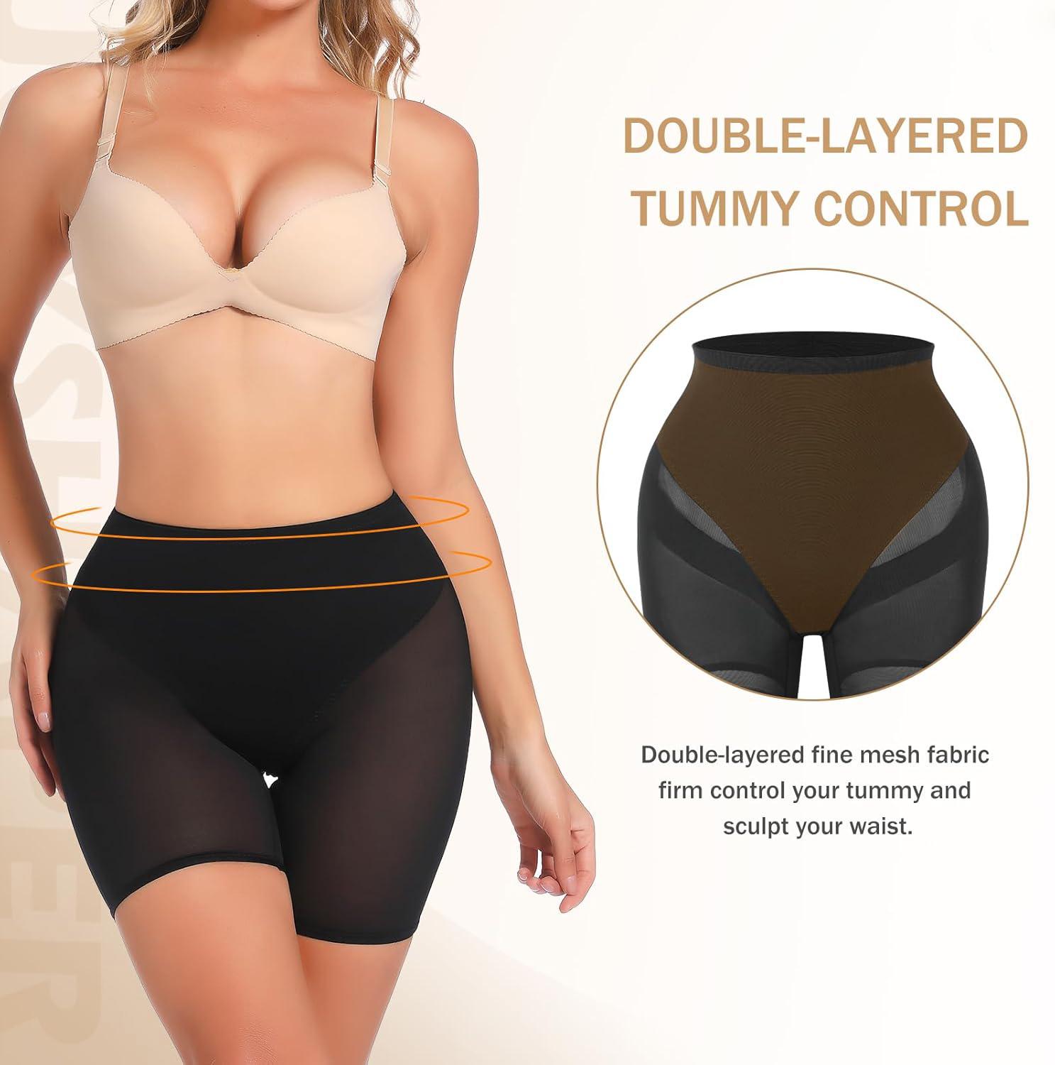 Women Tummy Control Shapewear Body Shaper Shorts Butt Lifting Shapewear Panties Thigh Slimmer