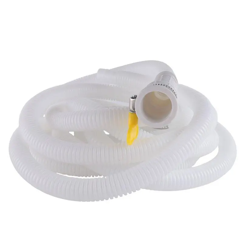 Dehumidifier Drain Hose, 13 ft Flexible Drain Hose with Trimmable Rubber Adapter and Connection Clamp, Hose Replacement