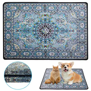 Washable Pee Pads for Dogs and Cats - Super Absorbent Reusable Puppy Training Pads, Non-Slip Whelping Pads for Pet Housebreaking, Stylish, Non-Slip and Pee Mat. ultra-absorbent potty pad for Crates and Floors