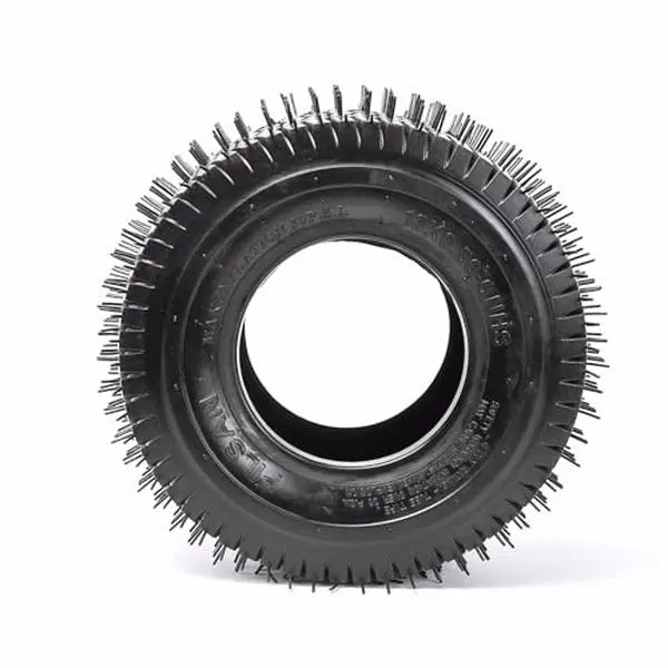 Suisuitong 13x6.50-6 13x6.5x6 Tubeless Tire – 4PR ATV Go Kart Golf Cart Lawn Mower Garden Tractor Turf Wagon Replacement Tire, 6 Inch Rim
