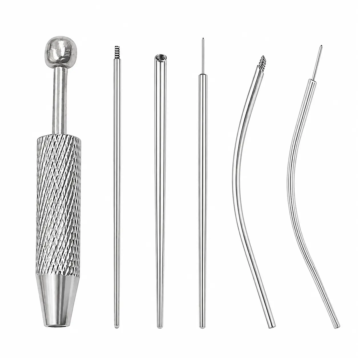 16G/18G/20G Body Jewelry Changing Tool Kit with Bead Gripper, Taper & Gripper for Nose, Ear & Lip Jewelry