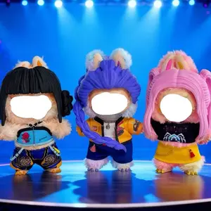 Korean Singer Demon Cathers Anime Costume Cosplay 17cm Doll Clothes