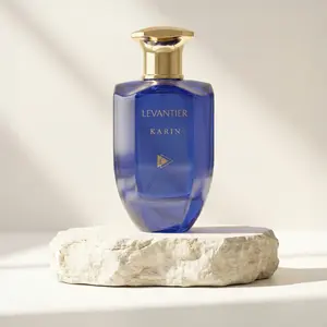 LEVANTIER KARIN Eau de Parfum - Luxurious Blue Glass Bottle with Gold Cap - Perfect for Gifting and Special Occasions