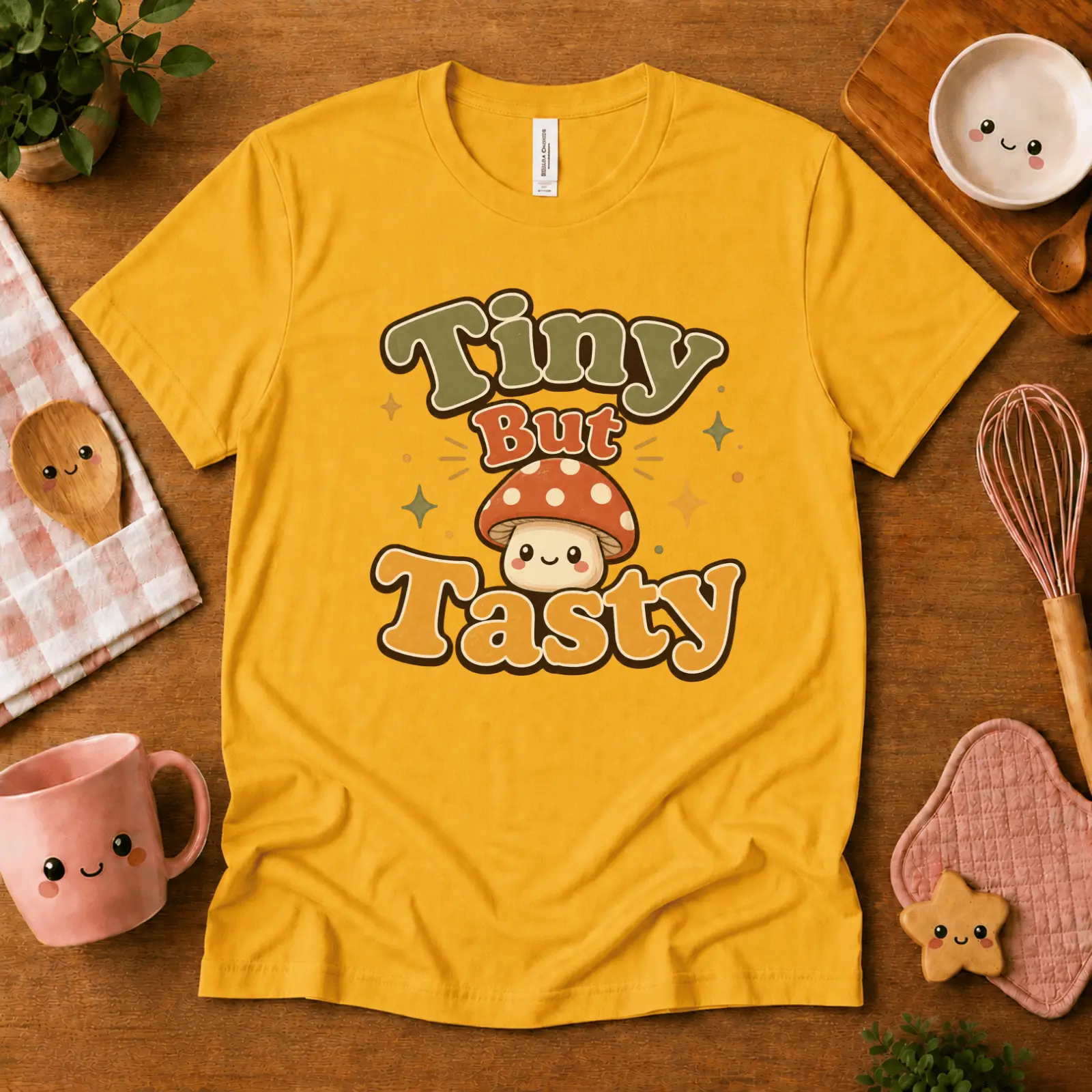 Tiny But Tasty | Cute Food Graphic T-Shirt