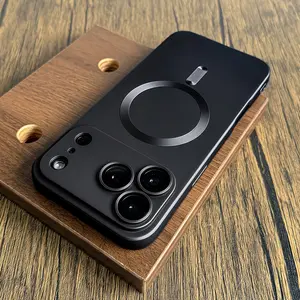 New Thin Lightweight Luxury Matte Soft Phone Case for Iphone 17 16 15 14 13 12 11 Pro Max Cover Cases Shell Protective Wireless Charging Compatible, Anti-Frigerprint & Wear-Resistent, Skin-Frienfly Touch Accessories