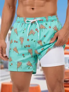 Men's Casual Beach Shorts Swimming Shorts Swim Bottoms Quick-Dry, Fitted Summer Swimwear, Comfortable Loose Fit Design, Perfect for Pool & Beach Activities
