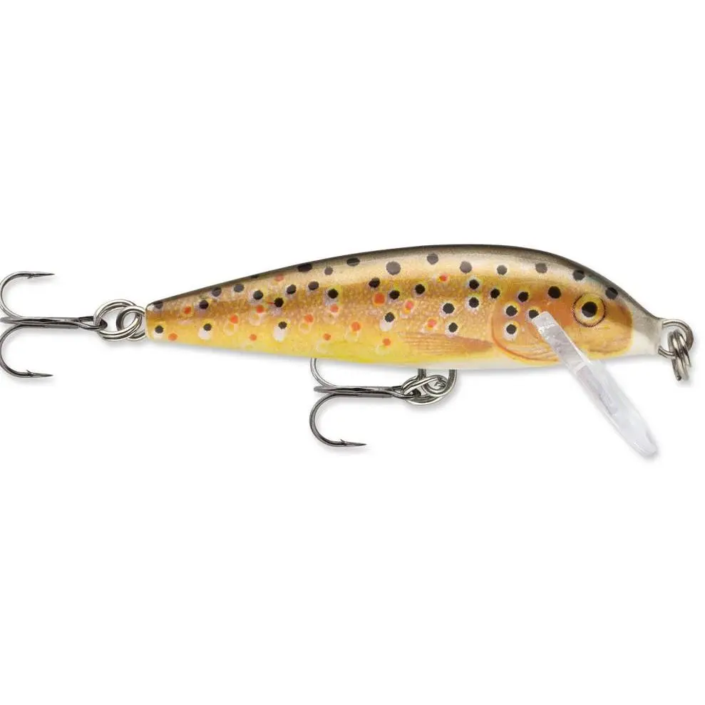 Rapala CountDown CD07 2 3/4 in Balsa Wood Fishing Equipment, Classic Balsa Plug, Treble Hook Lures with Consistent Sink Rate