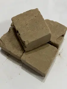 Natural Yellow Brown Kaolin Clay, Cosmetic & Edible Grade, Slightly Sticky Raw Clay Chunks, 7 oz (200g)