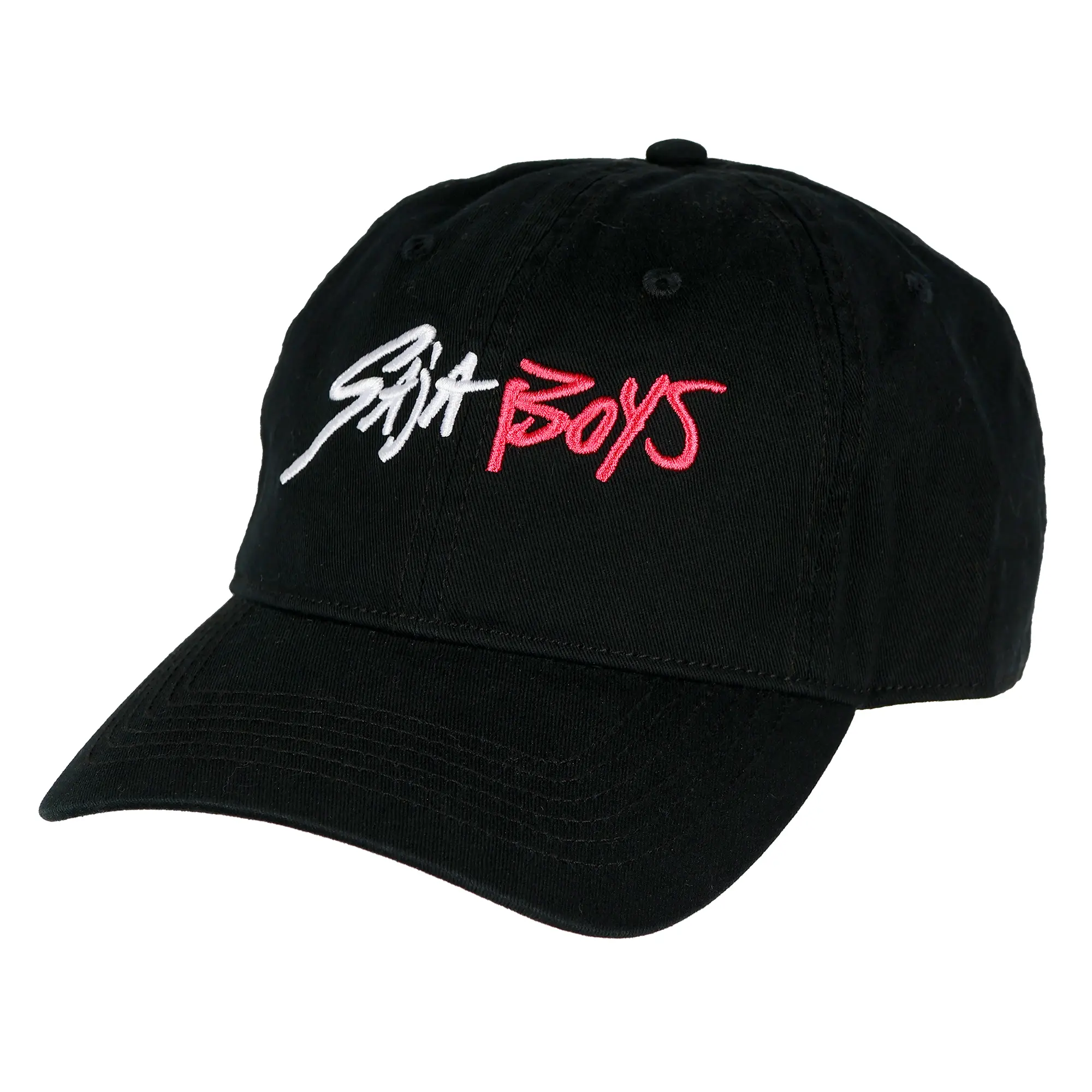 K-Pop Demon Hunters Baseball Hat Saja Boys Embroidered Logo Curved Brim Cap with Adjustable Slide Buckle Adult OSFM
