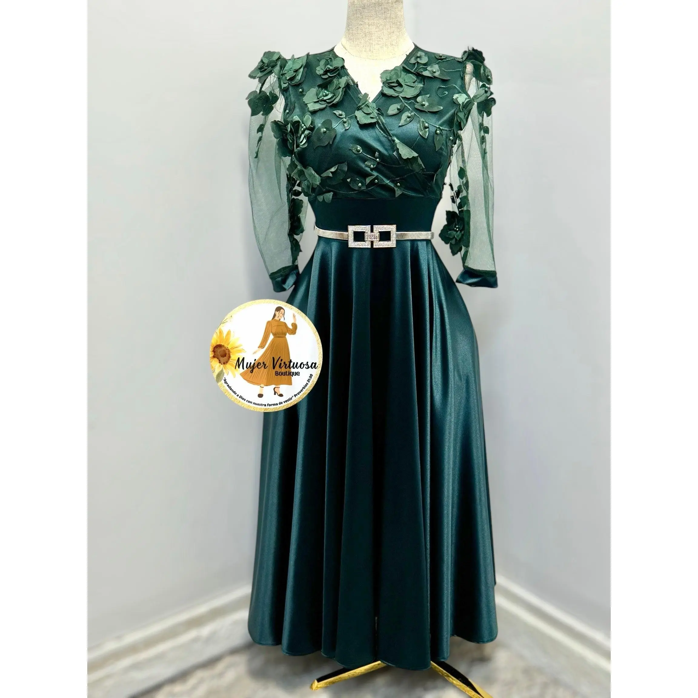 Cecilia Emerald Green Satin Dress - TikTok Shop Cecilia Emerald Green Satin Dress - TikTok Shop