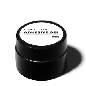 Beauty Secret Nail Glue, 10ml Solid Tip Gel False Fake  Soak Off Base Gel glue for nails art Professional Quick nail glue