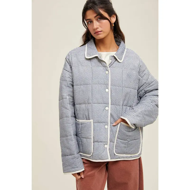 adidas gingham jacket - TikTok Shop