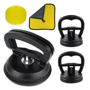 5Pcs Car Dent Puller, Suction Cup Holder Dent Repair Kit Quick Car Dent Remover Tool for Paintless Car Body Dent, Lifting and Heavy Objects Moving, SUV & Cars Universal (Black) - Home Improvement.