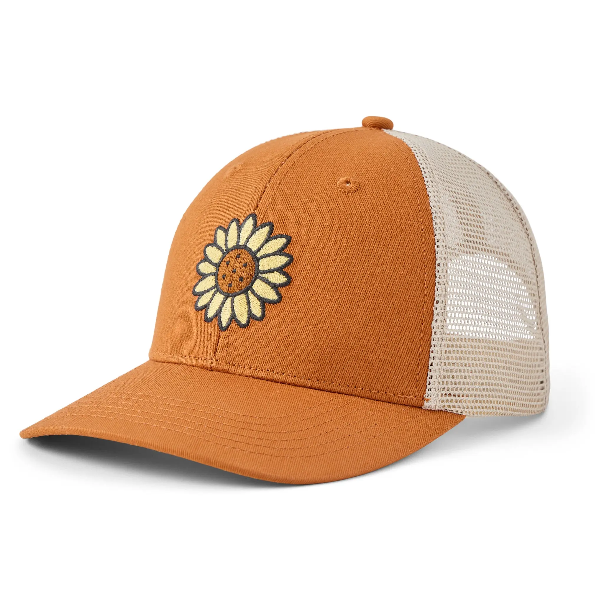 Adult Unisex Simple Sunflower Trucker