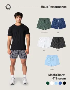 Haus | Mesh Shorts 4" Inseam
