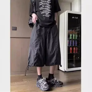 Kyn Apparel Seven-point Pants Men's Summer Ice Silk Quick-drying Cargo Pants American-style Parachute