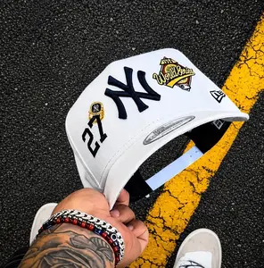 New Era MLB 59FIFTY Snapback Cap - NY Yankees/LA Dodgers Anniversary Patch, Unisex Classic Sport Streetwear Hat, Adjustable Fit Sports Collectible Headwear