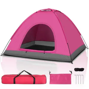 【Father's Day Gift】Outvita 2 Person Tent Waterproof Outdoor Camping Tent, Assembly Needed, w/ Carry Bag and Stakes Summervibes