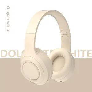 DR58 Wireless Headphones Noise Cancelling Over Ear Bluetooth Headset Long Battery Life for Travel Sports High Bass Hifi Sound Headphones summervibes
