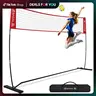 【BackToSchool】BAGAIL Volleyball Net, 12ft/20ft Portable Volleyball Net for Backyard - Adjustable Height, Heavy-Duty Frame, Freestanding Design - Portable Outdoor/Indoor Volleyball Set with Carry Bag family sport