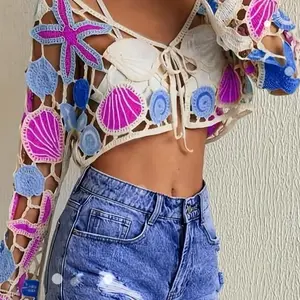 CORAL REEF CROP TOP