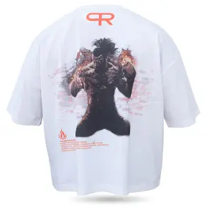 Oversize Olympus T shirts -  Prometheus - White