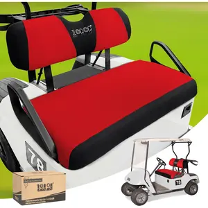 Elastic Golf Cart Seat Covers for EZGO TXT RXV, Club  DS and   Front Seat, Sandwich Material, A   of Warmth in Winter and Cooling in Summer