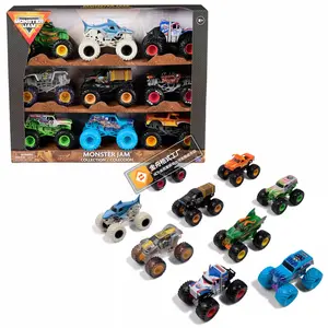 Children's car mold Monster Jam Monster Truck cast 9 units