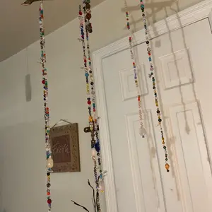 Handmade , Boho Beaded Suncatcher
