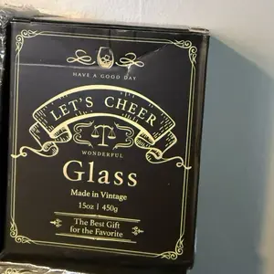 Premium Glass Cup, Ideal Gift for Friends and Family