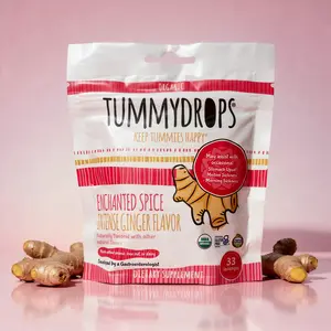 Organic Enchanted Spice Ginger Tummydrops 33 ct