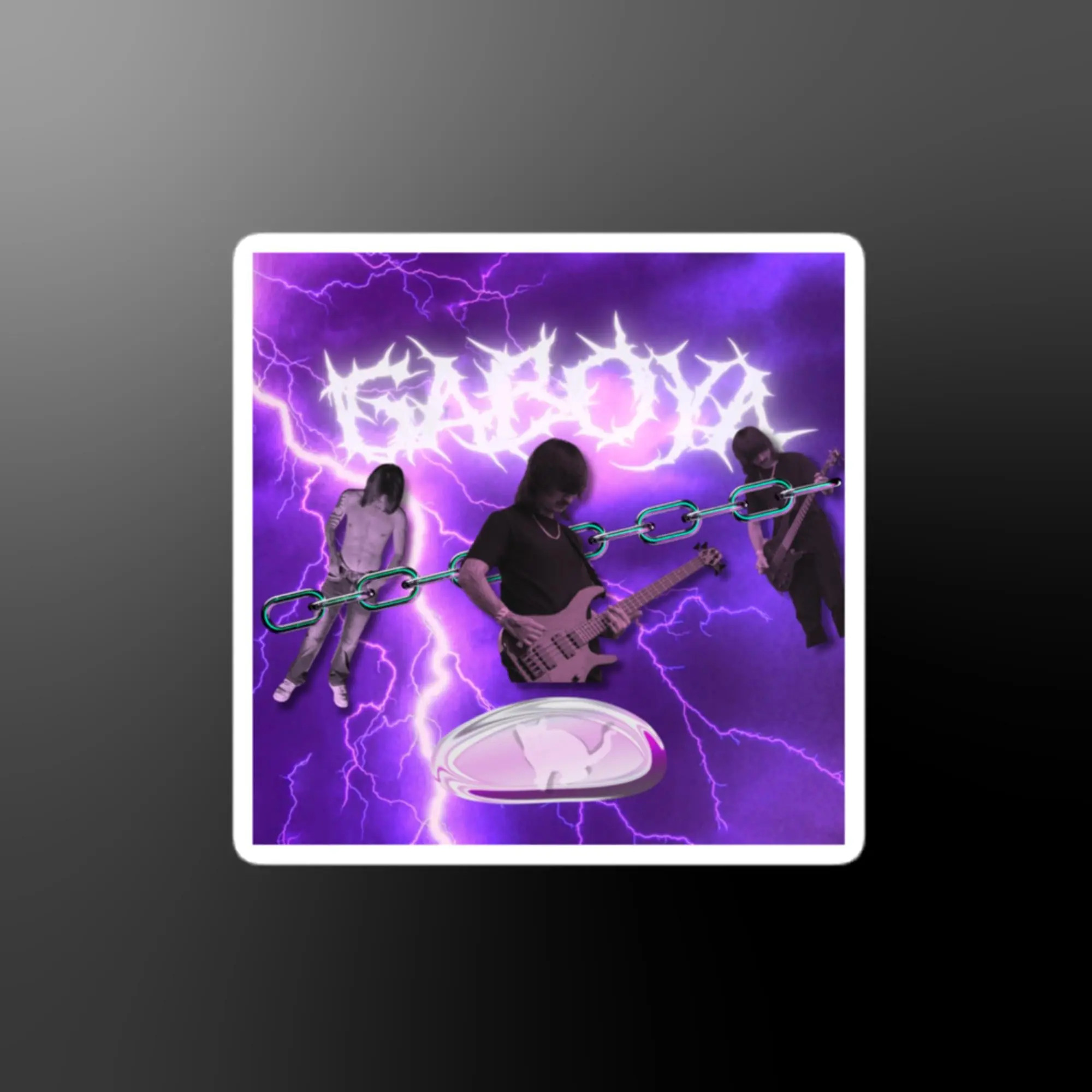RIDE THE LIGHTNING STICKER