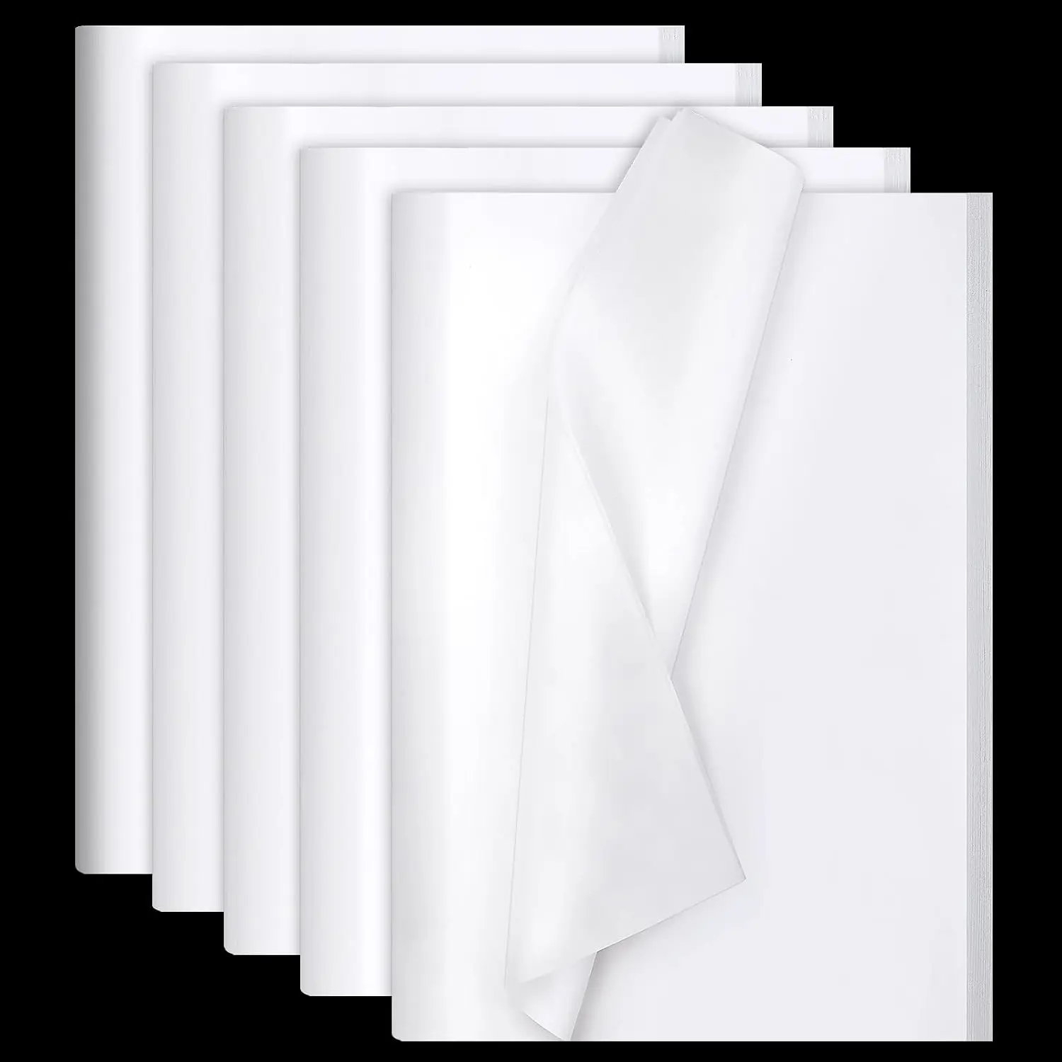 140 Sheets White Tissue Paper, 14 x 20 Inches Tissue Paper Bulk, Wrapping Tissue Papers for Weddings Birthday DIY Project Arts Craft Decor