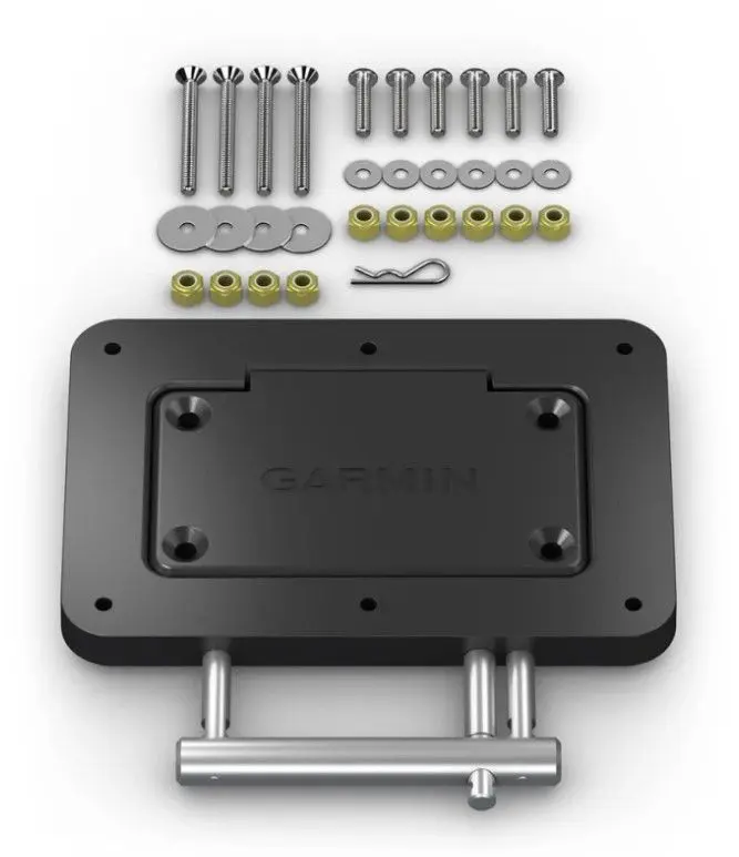 Garmin Force/Kraken Black Quick-Release Plate - Tool-Free Camera Accessory with Locking Grip for Photography Gear