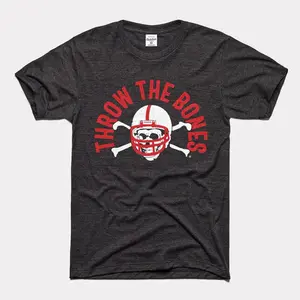 Nebraska Football Throw the Bones Tee - Officially Licensed Casual Men's T-Shirt for Game Day, Tailgating & Everyday Wear