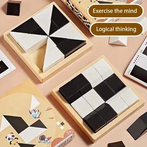 120 Level Hidden Block Puzzle For 3+Years ABS Material Enhances Logic and Spatial Reasoning Suitable for 3-8 Year Olds Kids gift