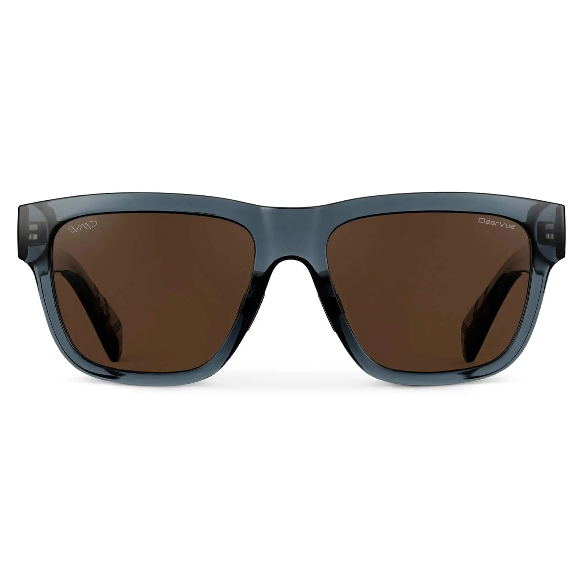 Link - Men's Polarized Square Sunglasses with Anti-Reflective Oleophobic Coating UVA UVB Protection