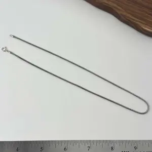 GAIA Popcorn Chain Necklace – 925 Sterling Silver