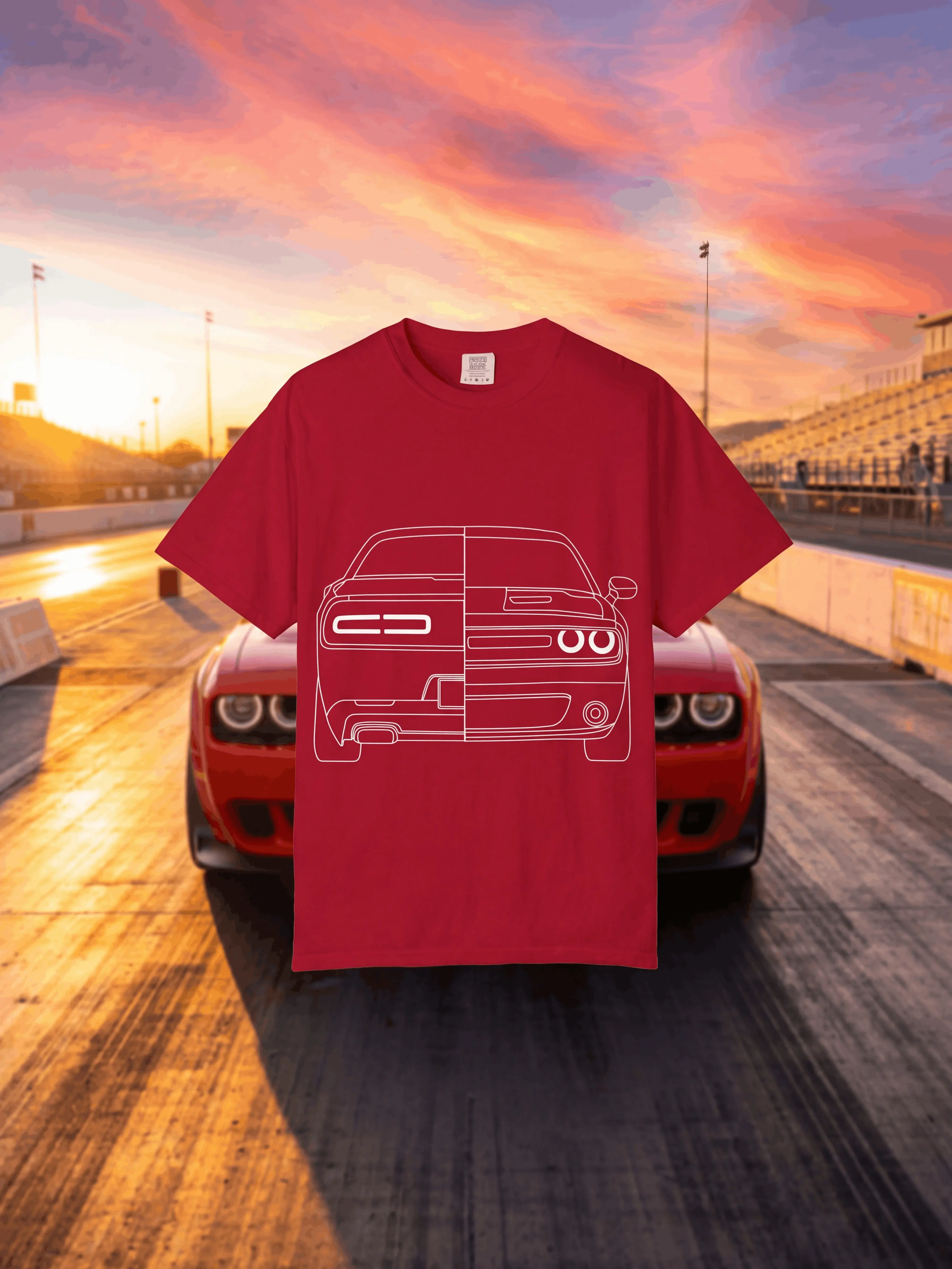 Challenger T-Shirt A Perfect Gift For Car Enthusiasts Car Guys Car Lovers AND Challenger Owners