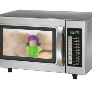 Angry Mama Microwave Oven Steam Cleaner, Angry Mom Microwave Cleaner, Just Add Vinegar and Water, Cut Cleaning Time by Half (Green)