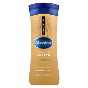 Vaseline Body Lotion, Almond Smooth, For Dry, Coarse Skin, Sheer Almond, 10 fl oz (295 ml)