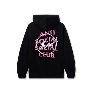 Anti Social Social Club x Fragment Precious Petals Hoodie (FW22) Black Pink (men) by StockX