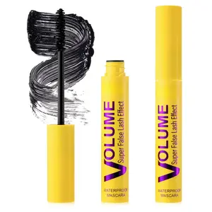 2PCS Bubble Mascara - Colossal Bubble Mascara, Waterproof, Smudge-Proof, Clump-Proof, Volumizing, Create Natural Eyelashes