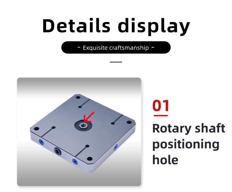 CNC zero point positioning chuck
