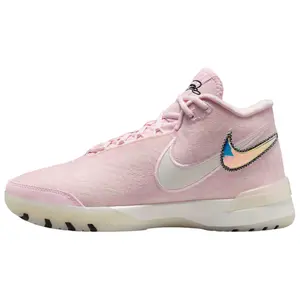 Nike LeBron NXXT Gen Mid-Top Basketball Shoes for Men and Women in Pink with Slip-Resistant and Durable Design Trending Shoes, House White Official Shoes to Get / Maison Mihara